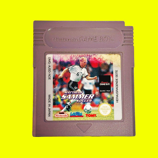 Matthias Sammer Soccer (Gameboy) - PopCultGang