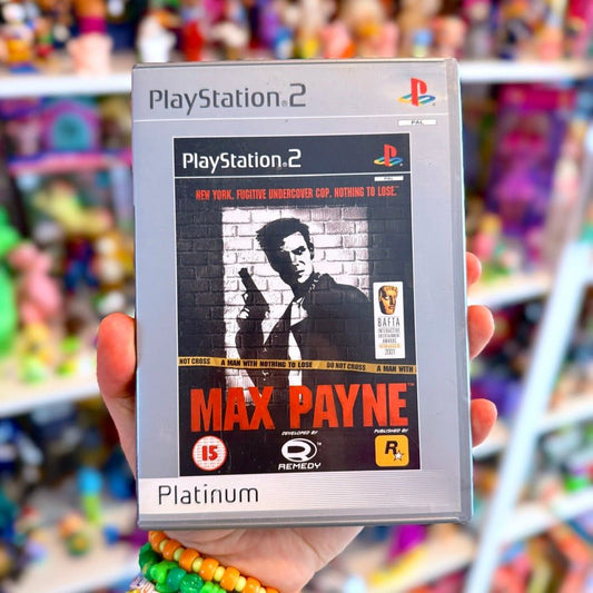 Max Payne (Platinum, PS2) - PopCultGang