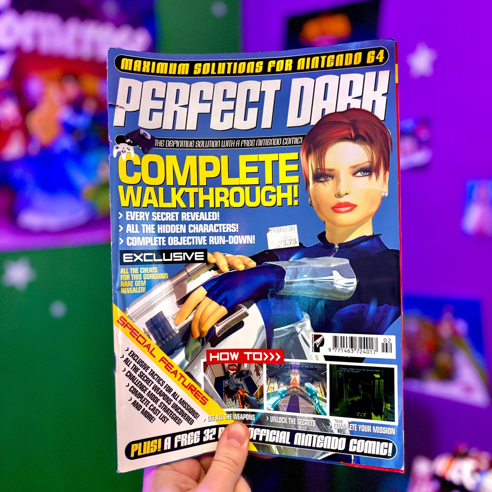 Maximum Solutions: Perfect Dark Strategy Guide Nintendo 64 (90s) - PopCultGang