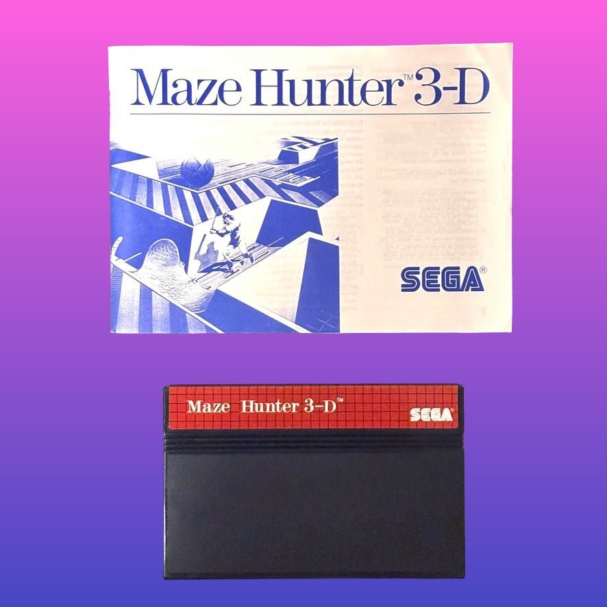 Maze Hunter 3-D (Sega Master System) - PopCultGang