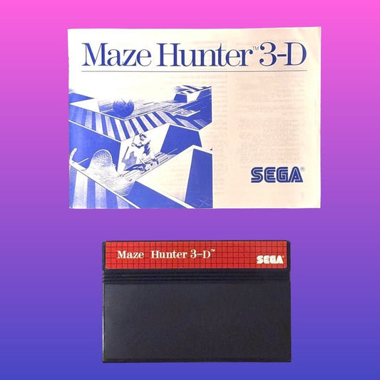Maze Hunter 3-D (Sega Master System) - PopCultGang