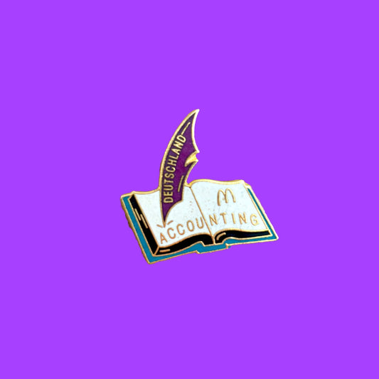 McDonald’s: Accounting Pin (90s) - PopCultGang