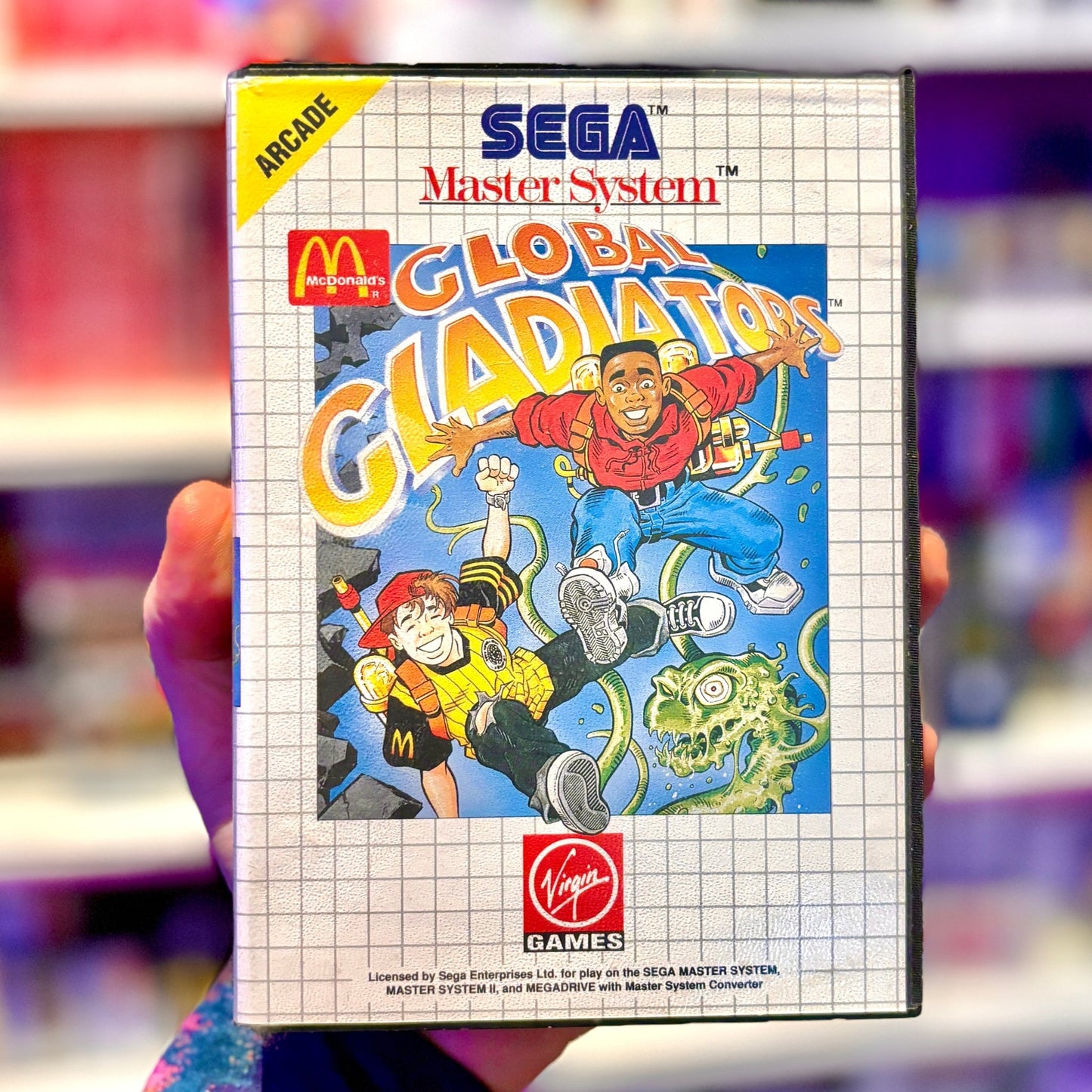 McDonalds Global Gladiators (Sega Master System) - PopCultGang