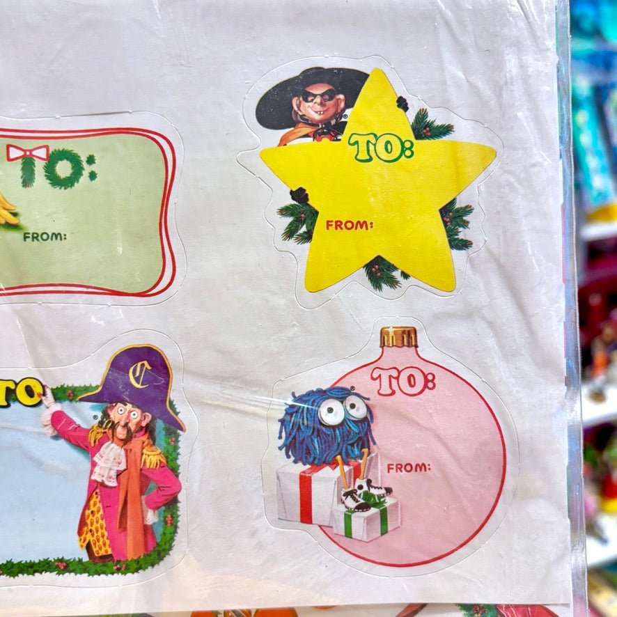 McDonalds: Holiday Gift Wrapping Set - Ronald McDonald, Hamburglar, Grimace, Birdie (80s) - PopCultGang