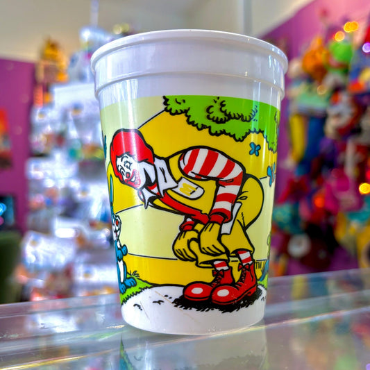 McDonalds: Ronald McDonald Plastic Cup (90s) - PopCultGang