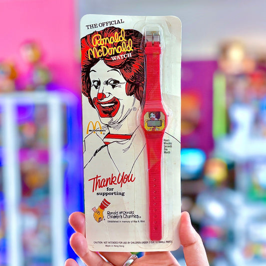 McDonalds: The Official Ronald McDonald Wrist Watch (NIB, 80s) - PopCultGang