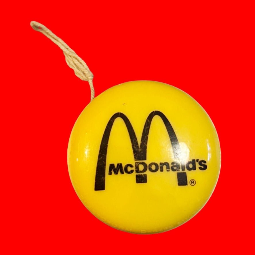 McDonalds Wooden Logo Yo - yo (80s) - PopCultGang