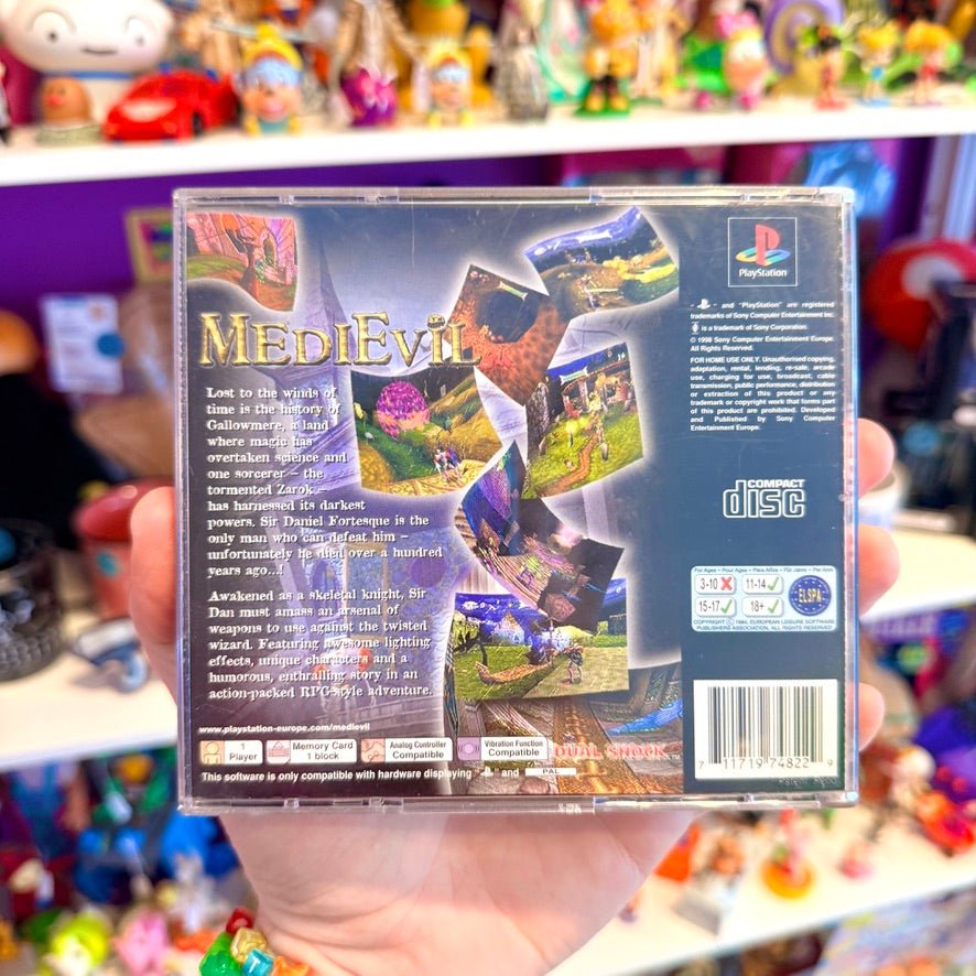 Medievil + demo disc (PS1) - PopCultGang
