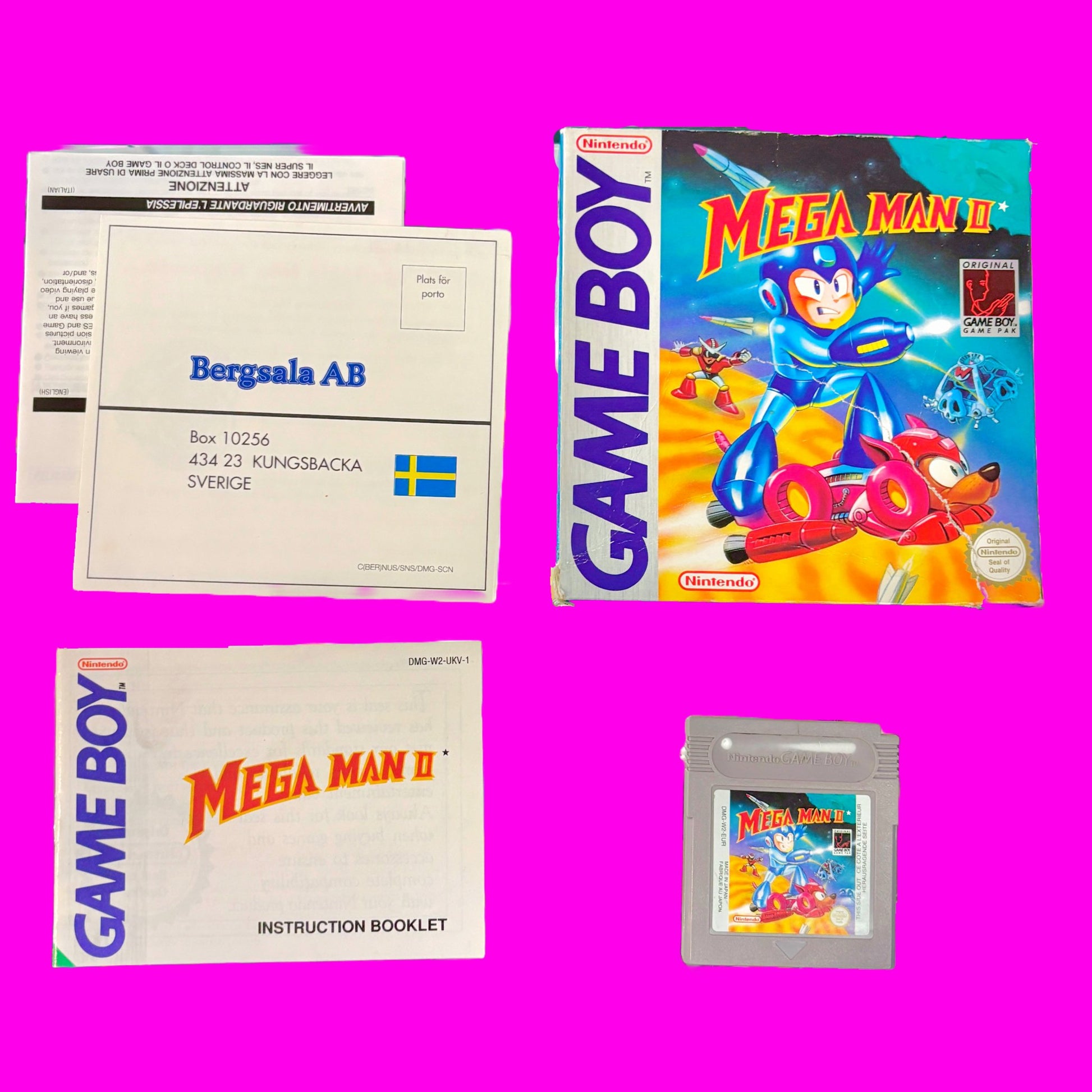 Mega Man 2 (CIB, Gameboy) - PopCultGang