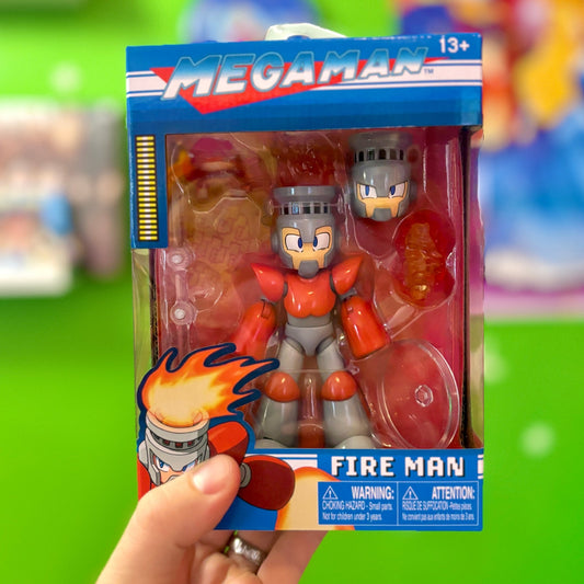 Mega Man Action Figures: Fire Man - PopCultGang