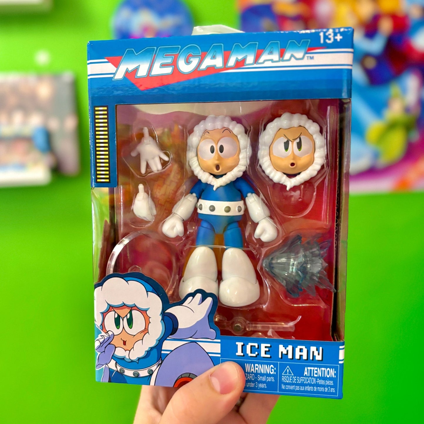 Mega Man Action Figures: Ice Man - PopCultGang