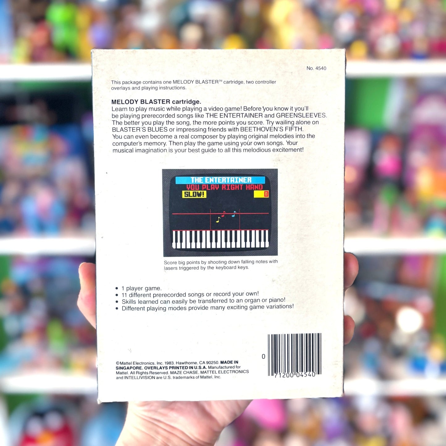 Melody Blaster + Keyboard Piano (Intellivision) - PopCultGang