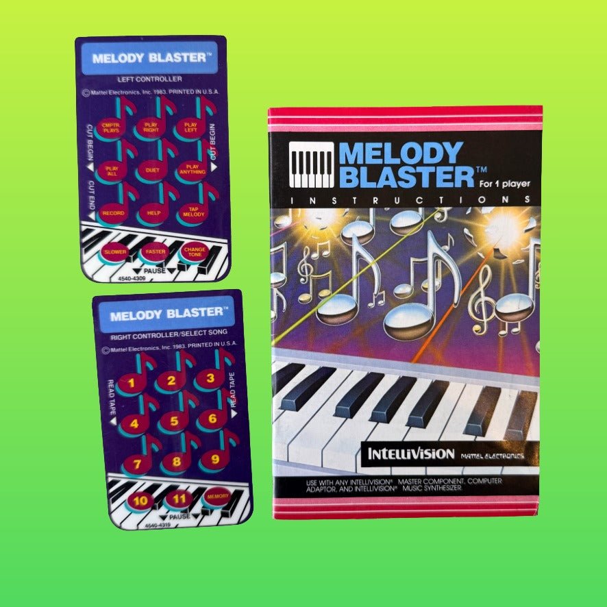 Melody Blaster + Keyboard Piano (Intellivision) - PopCultGang