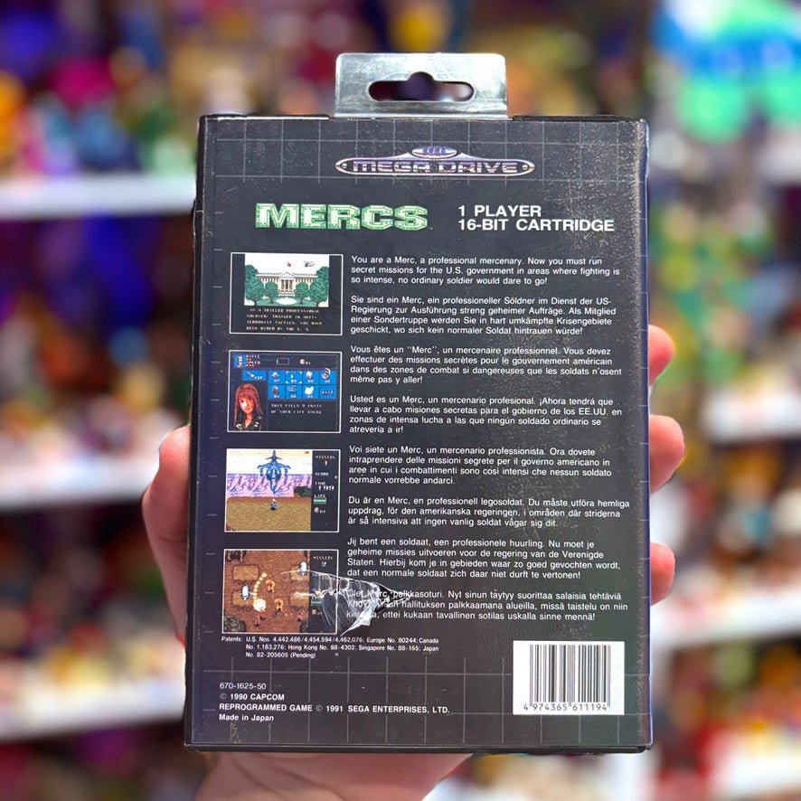 Mercs (Sega Mega Drive) - PopCultGang