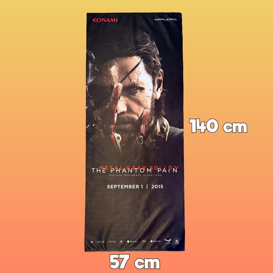Metal Gear Solid 5: The Phantom Pain - Promotional Wall Scroll Baner (2015) - PopCultGang