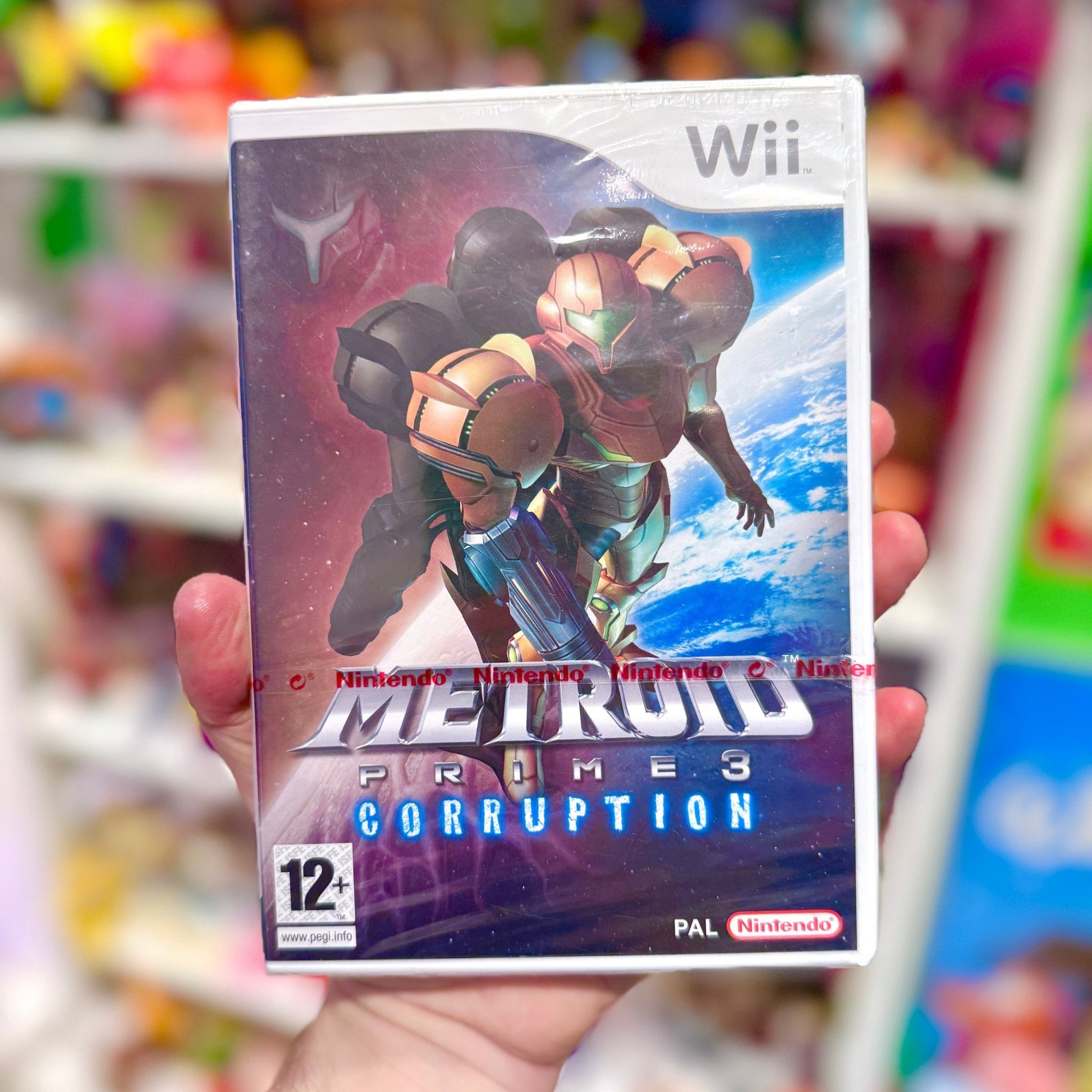 Metroid Prime 3: Corruption (Sealed Red - Stripe, Wii) - PopCultGang
