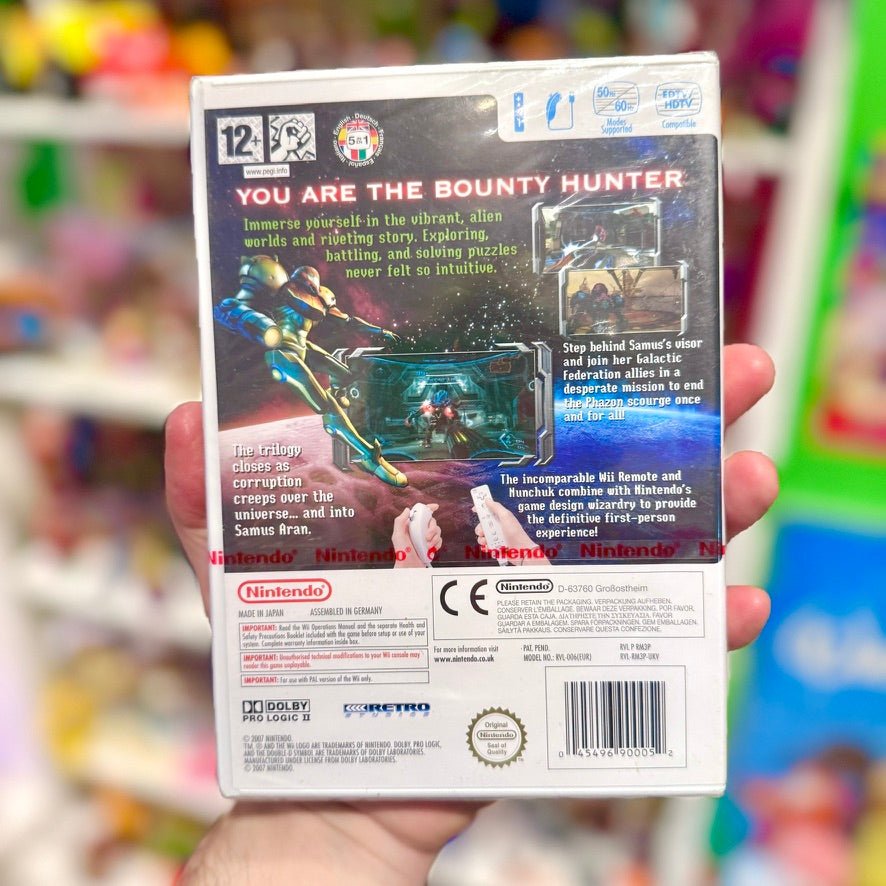 Metroid Prime 3: Corruption (Sealed Red - Stripe, Wii) - PopCultGang