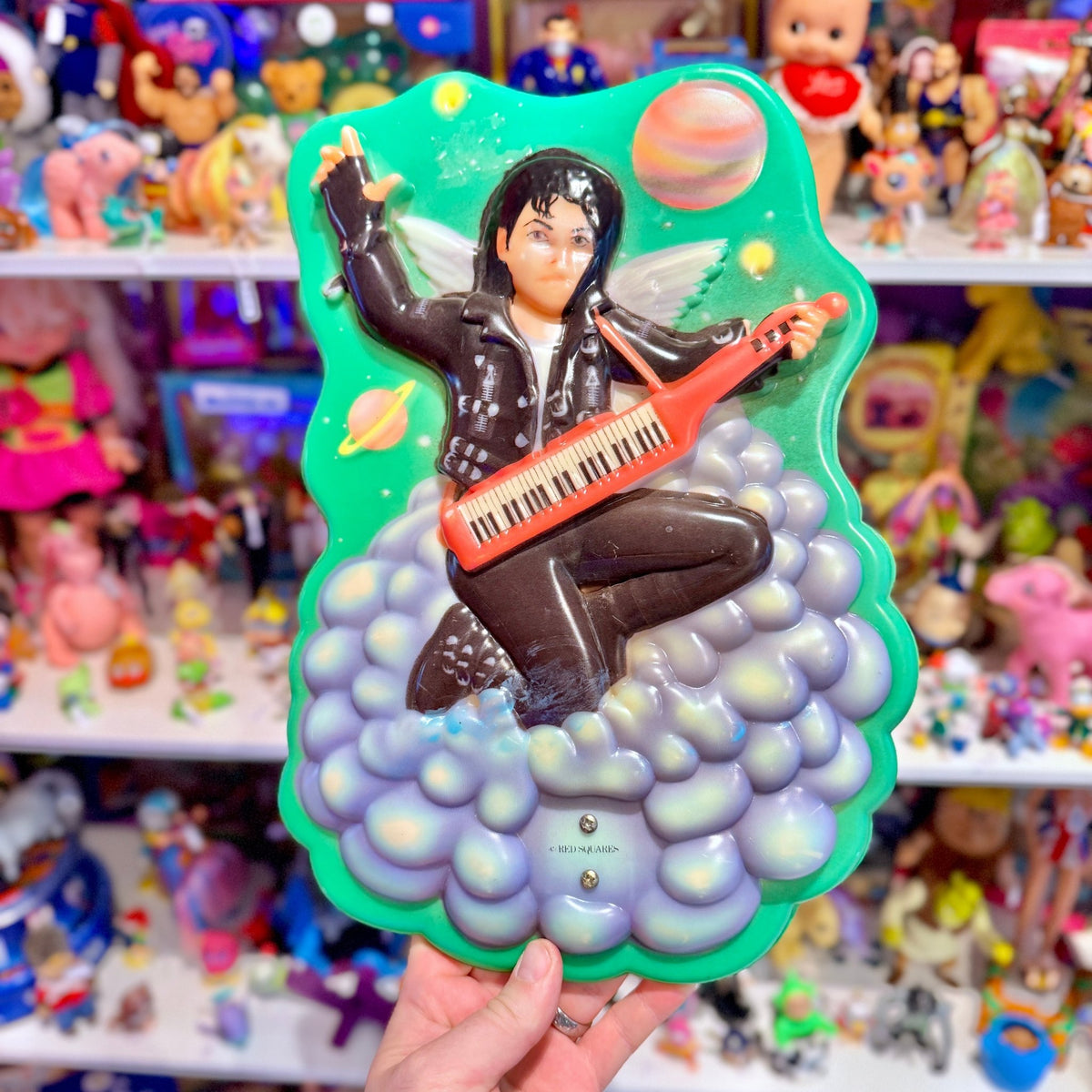 Michael Jackson With Keytar Wall Lamp (Red Square, 90s) - PopCultGang