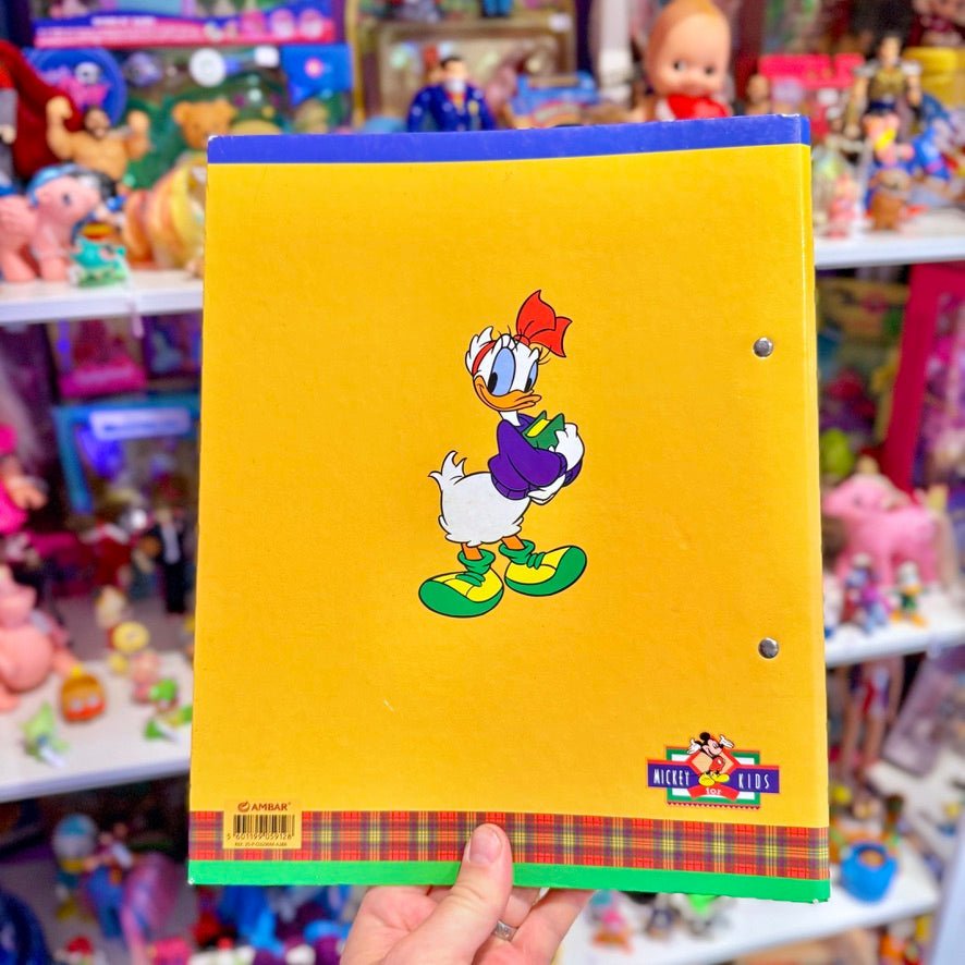 Mickey Kids: Mickey Mouse, Goofy & Donald Duck: Non-Stop Fun Ring-Binder (Disney, 90s) - PopCultGang