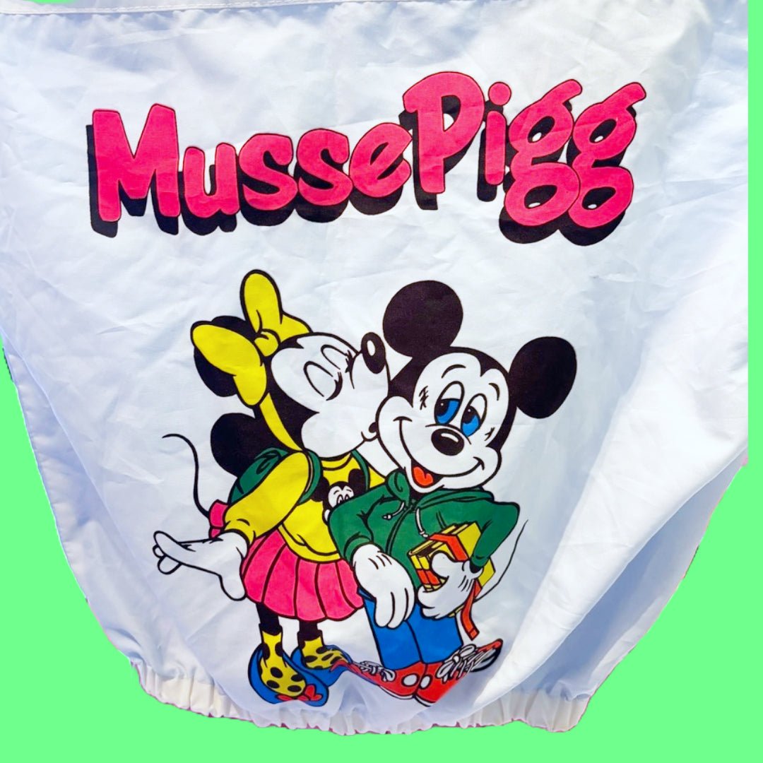 Mickey & Minnie Mouse Reversible Jacket "Mussepigg" (Disney, 80s) - PopCultGang