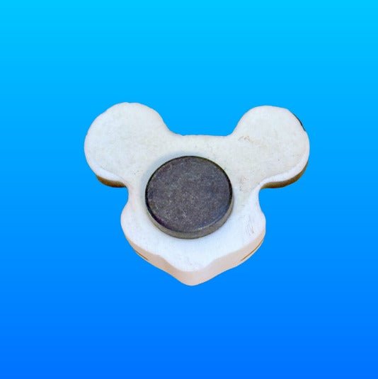 Mickey Mouse Face Small Fridge Magnet (Disney, 90s) - PopCultGang