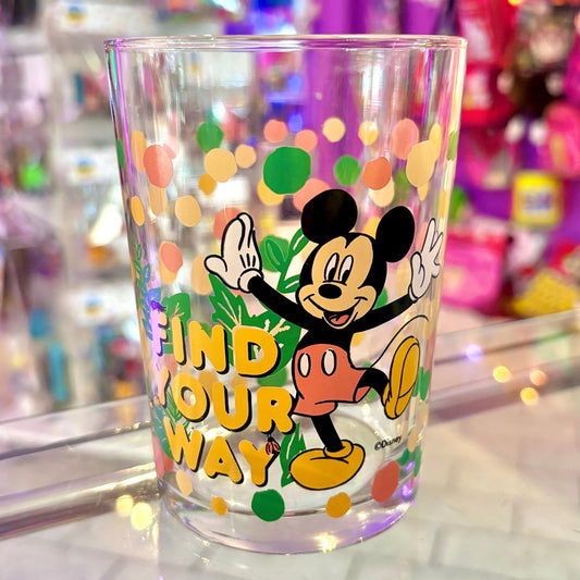 Mickey Mouse “Find Your Way” Drinking Glass - PopCultGang