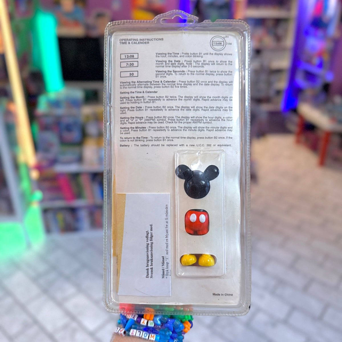 Mickey Mouse & Friends Wrist Watch (Disney, 90s) - PopCultGang