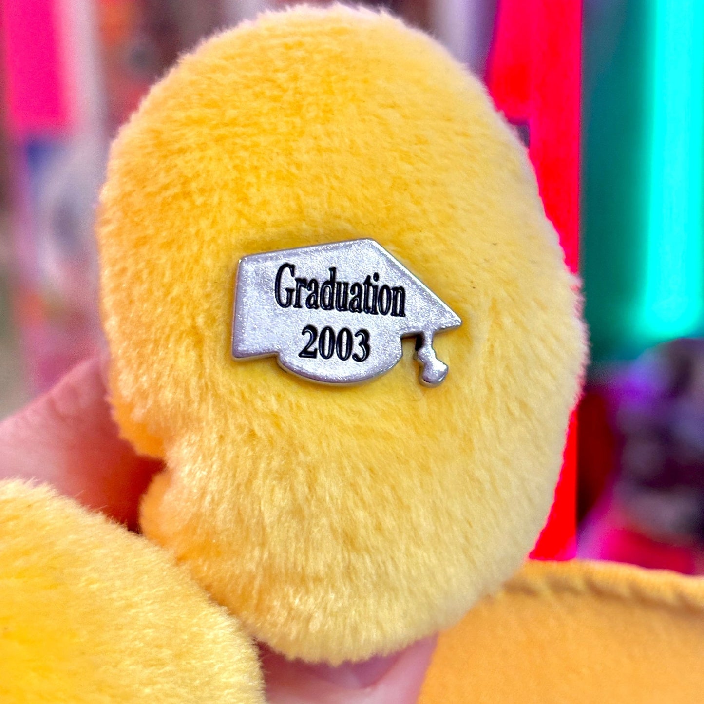 Mickey Mouse Graduation Plush: “Finally Free in 2003” (Disney) - PopCultGang