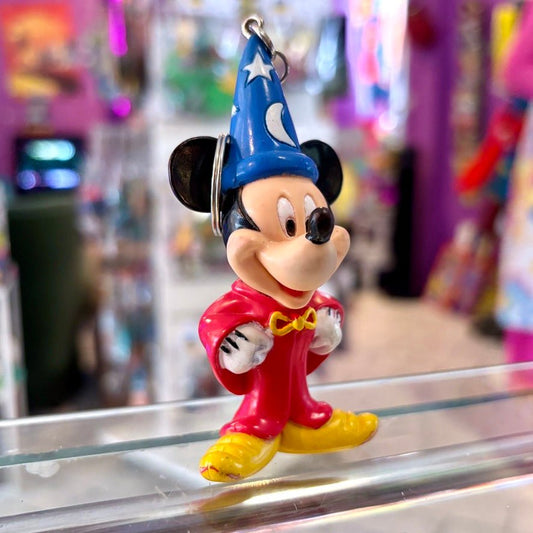 Mickey Mouse Sorcerer Keychain (90s) - PopCultGang