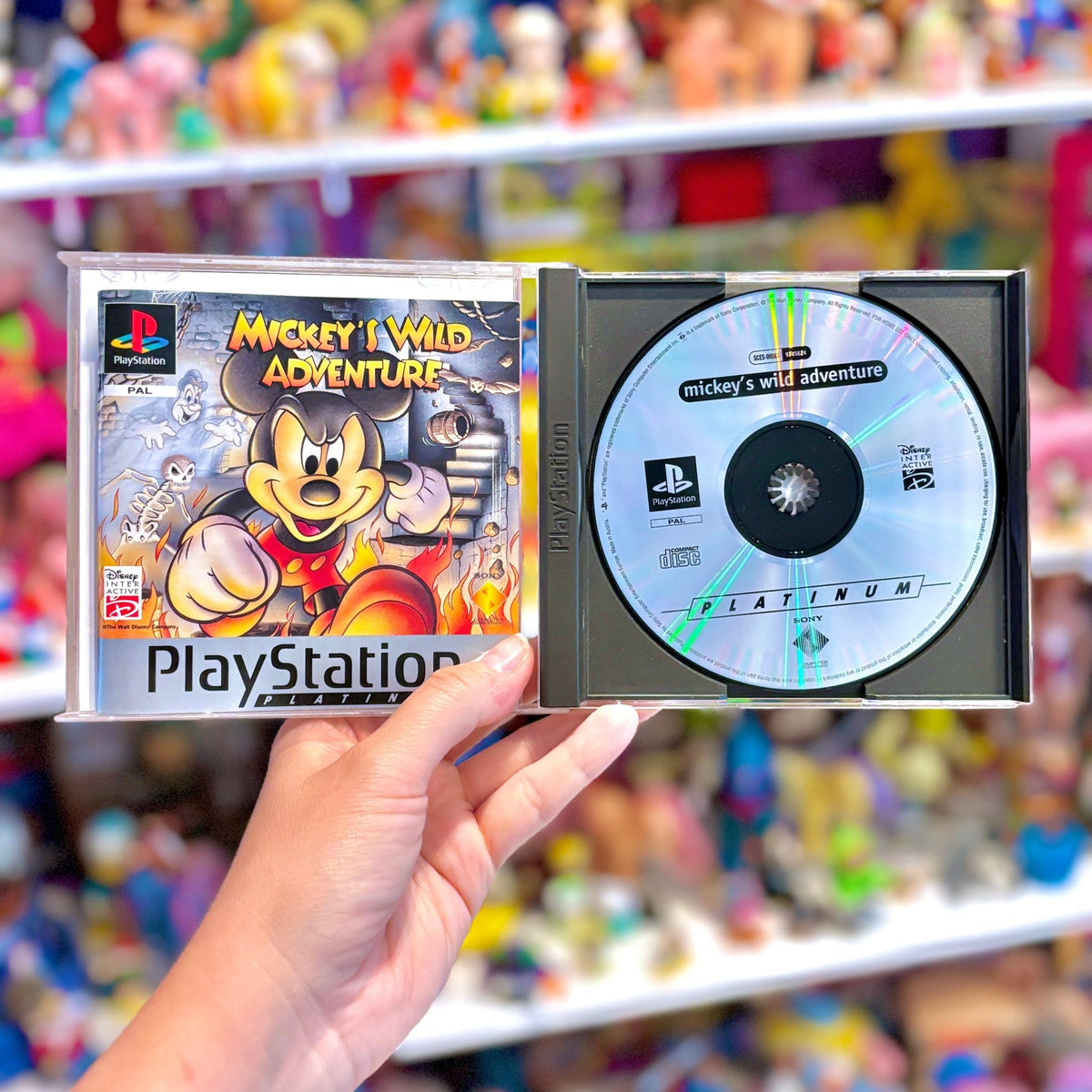Mickey's Wild Adventure (Platinum, PS1) - PopCultGang