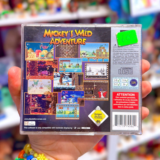 Mickey's Wild Adventure (Platinum, PS1) - PopCultGang
