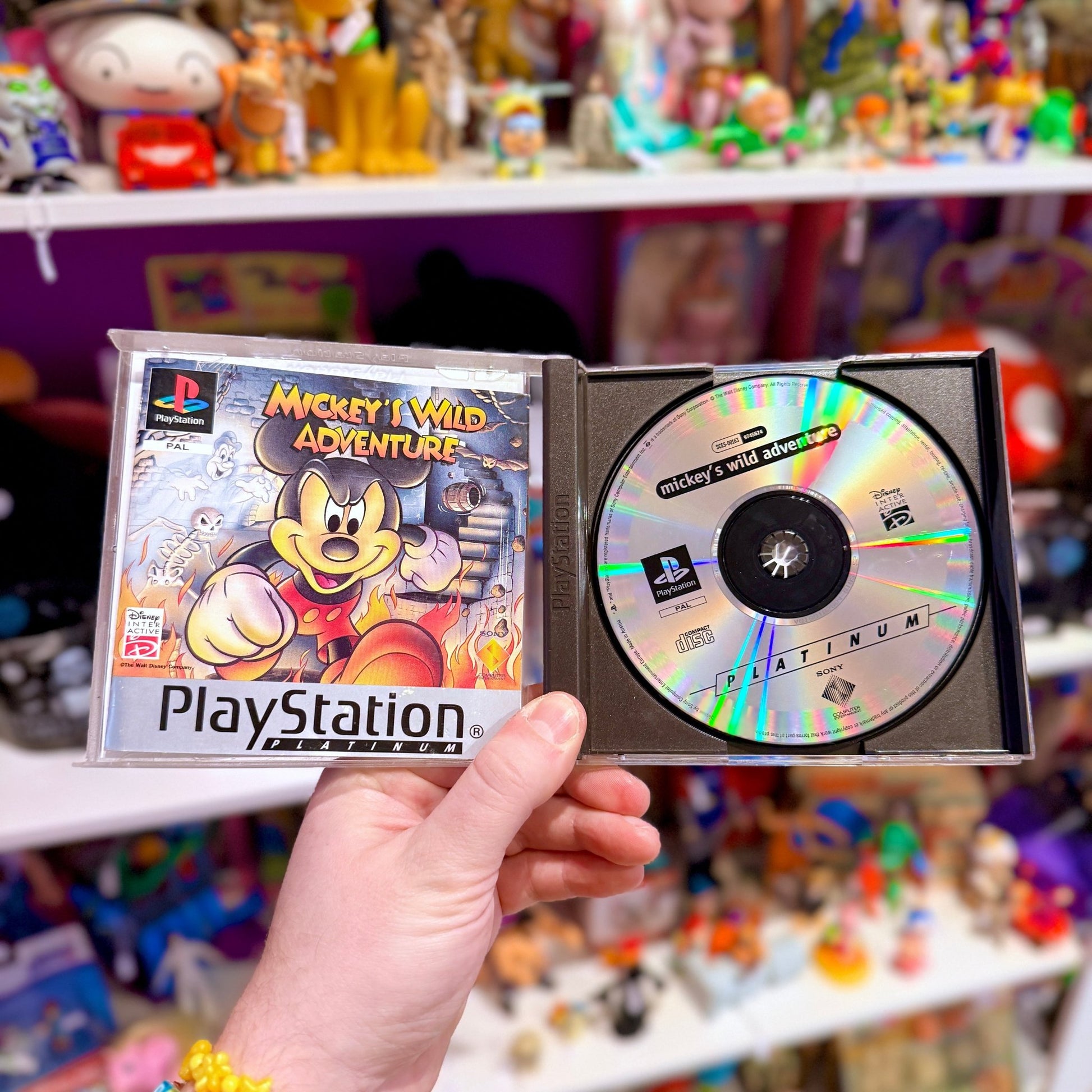 Mickey's Wild Adventure (Platinum, PS1) - PopCultGang