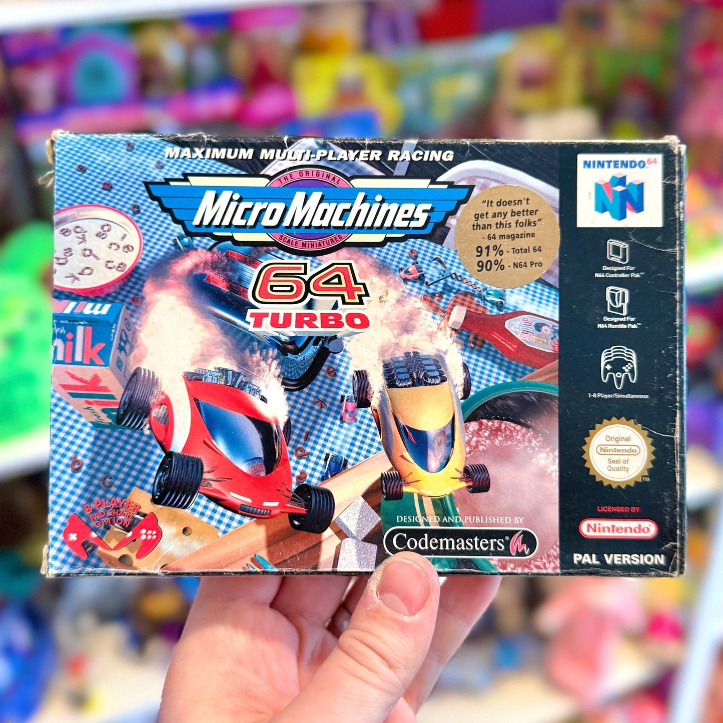 Micro Machines 64: Turbo (CIB, N64) - PopCultGang