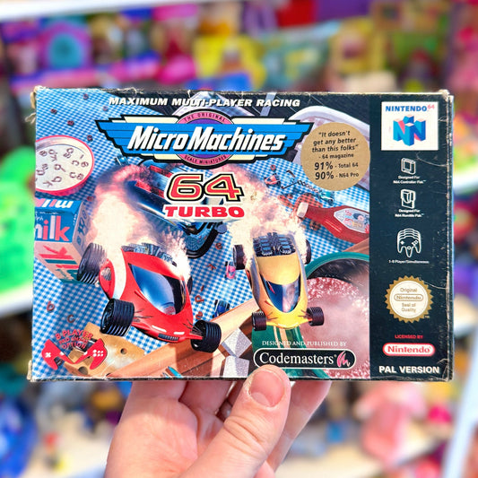 Micro Machines 64: Turbo (CIB, N64) - PopCultGang