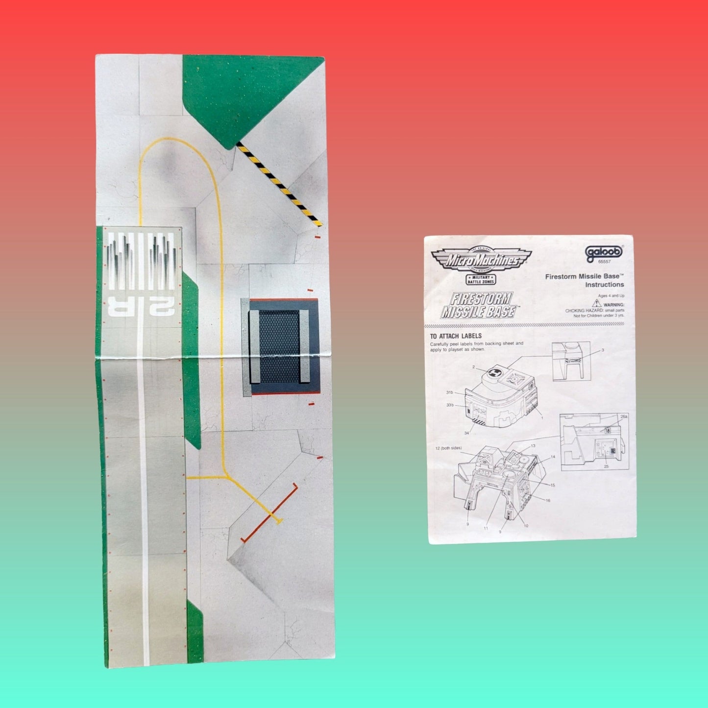 Micro Machines: Firestorm Missile Base (boxed, 90s) - PopCultGang
