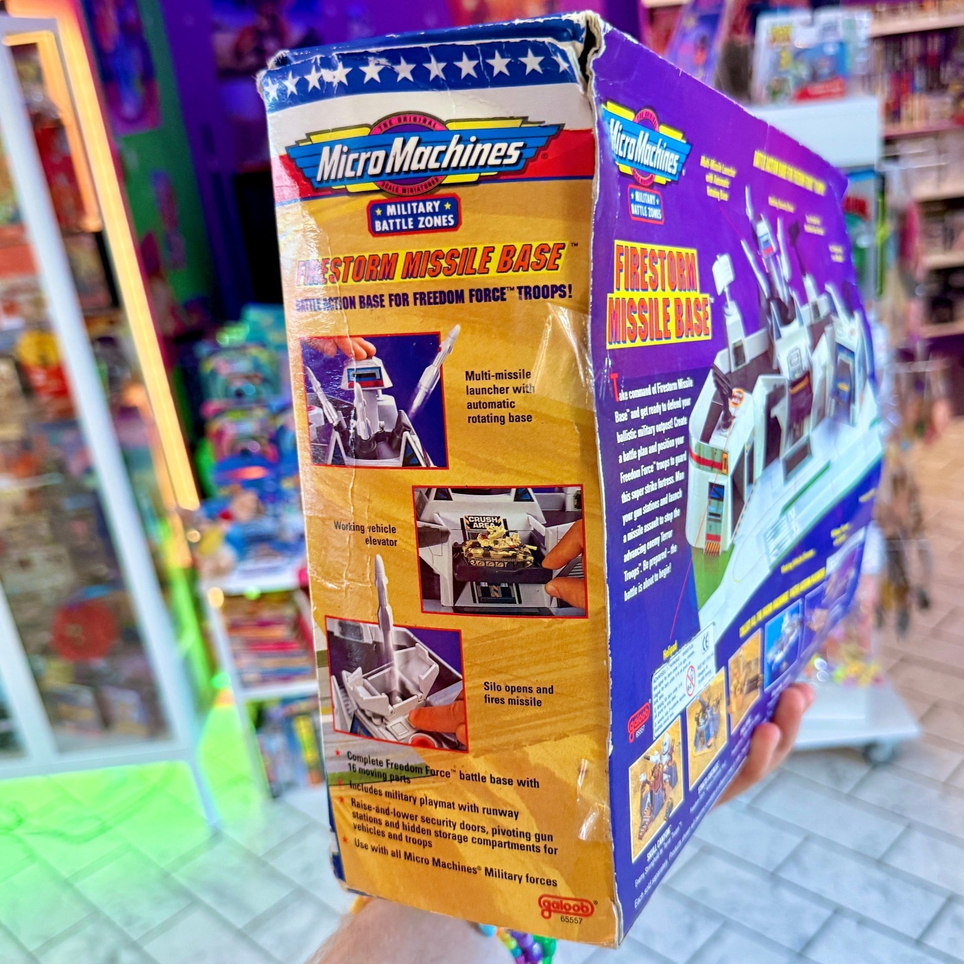 Micro Machines: Firestorm Missile Base (boxed, 90s) - PopCultGang