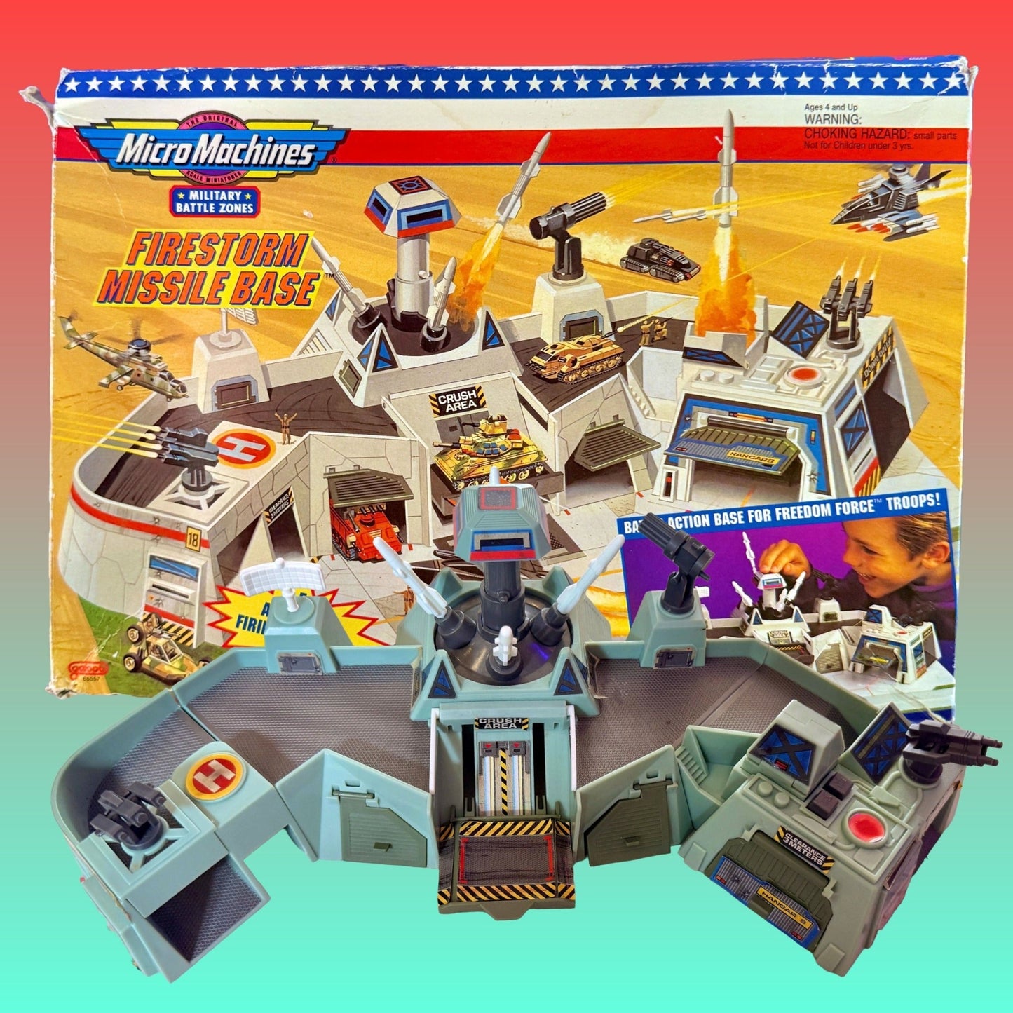 Micro Machines: Firestorm Missile Base (boxed, 90s) - PopCultGang