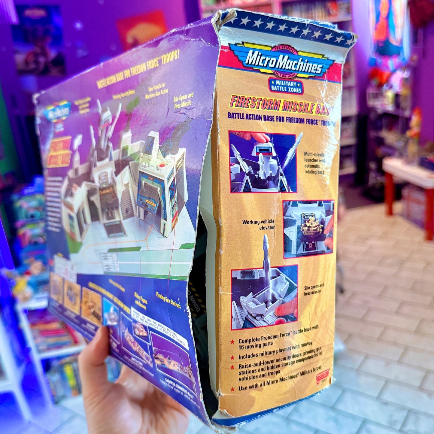 Micro Machines: Firestorm Missile Base (boxed, 90s) - PopCultGang