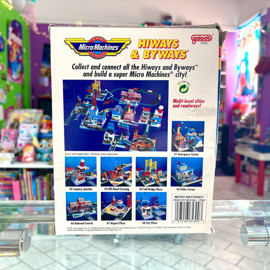 Micro Machines: Hiways & Byways - Airport Plaza (Galoob, 1991) - PopCultGang
