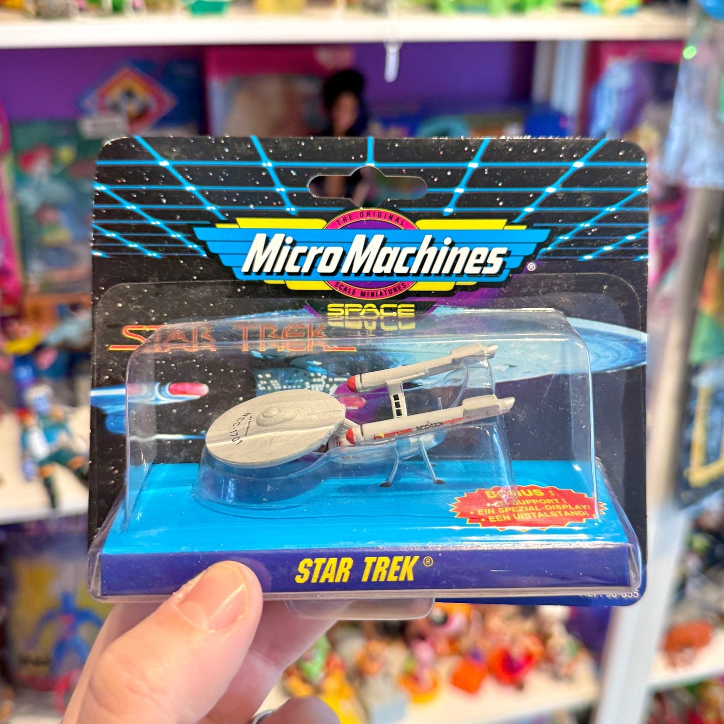Micro Machines: Star Trek - Enterprise Spaceship (NIB, 90s) - PopCultGang