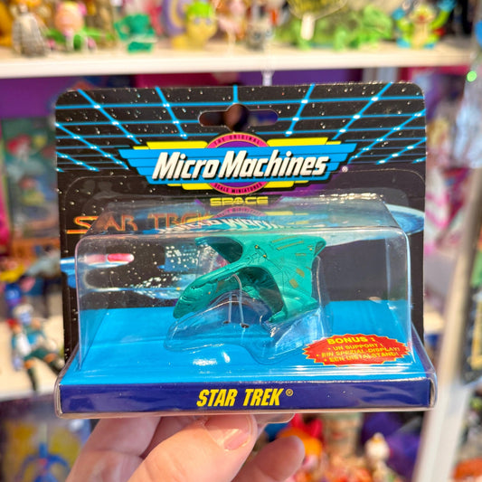Micro Machines: Star Trek - Romulan Warbird Spaceship (NIB, 90s)o - PopCultGang