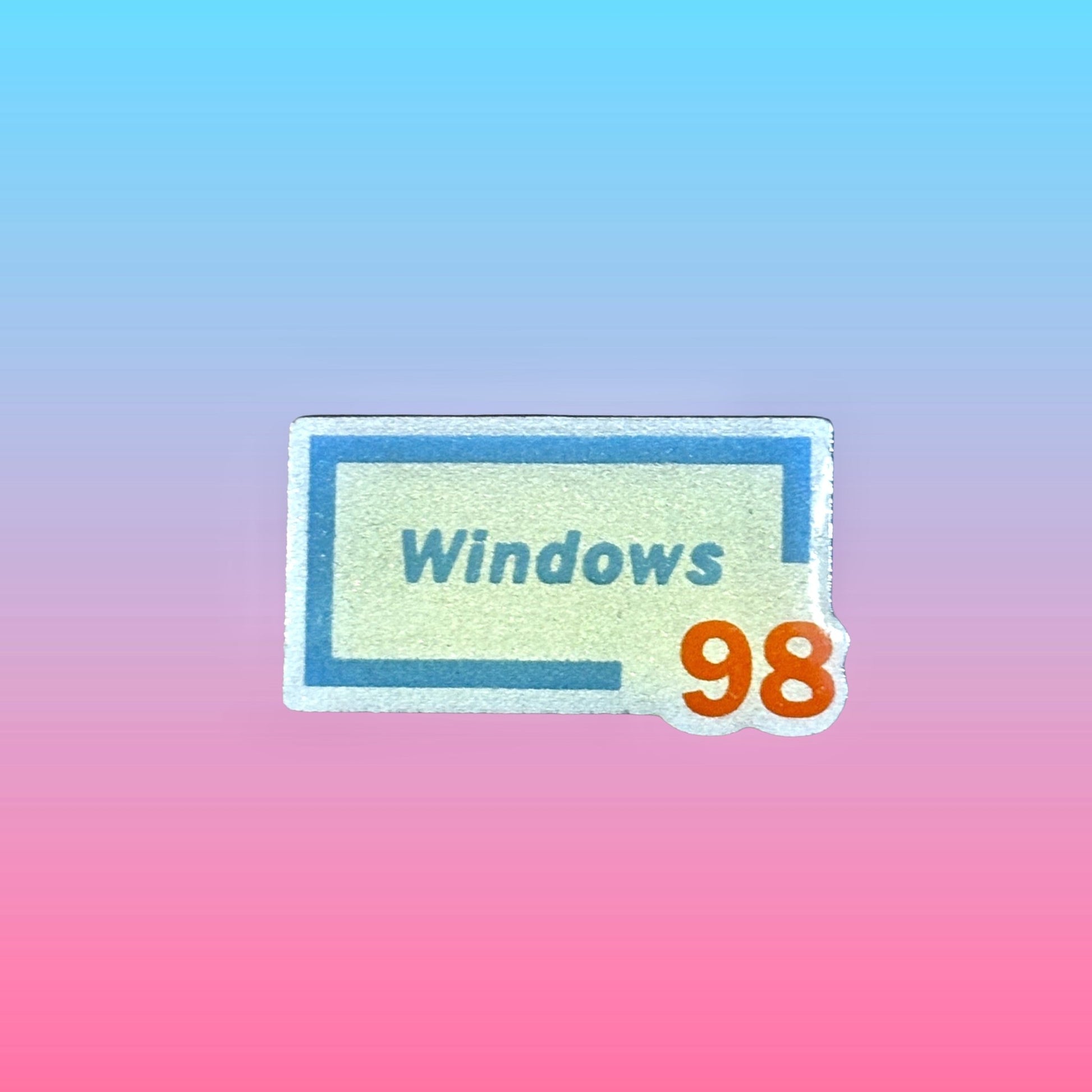 Microsoft Windows 98 Enamel Pin (90s) - PopCultGang