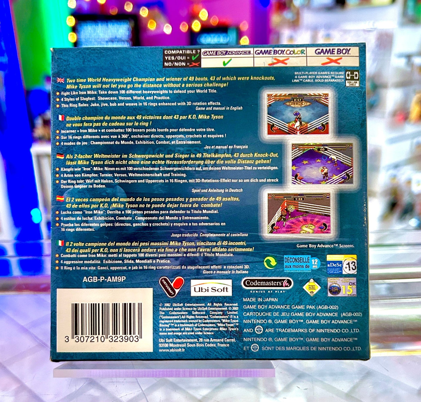 Mike Tyson Boxing (Gameboy Advance) - PopCultGang