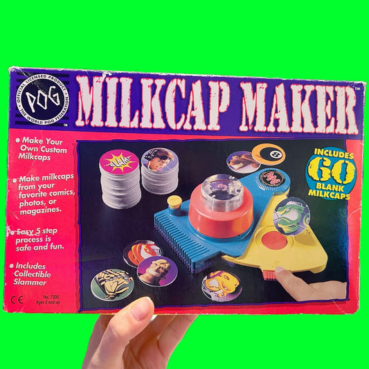 Milkcap Maker (Pogs, Caps, 90s) - PopCultGang