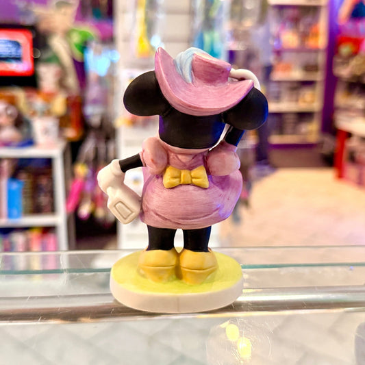 Minnie Mouse: Wind Blowing Dress Ceramic Figure (Disney Productions, 70s) - PopCultGang