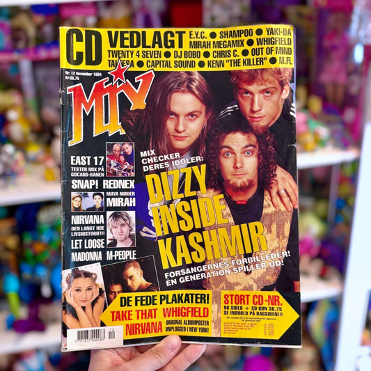 Mix - Number 12/1994 - Dizzy Mizz Lizzy (danish youth music magazine) - PopCultGang