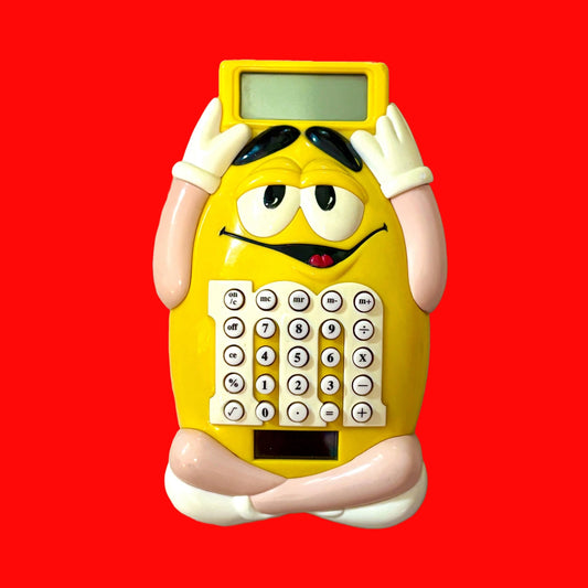 M&Ms Calculator Yellow Peanut (1999) - PopCultGang