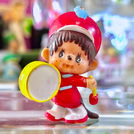 Monchhichi Marching Band Drummer PVC Figure (1979) - PopCultGang