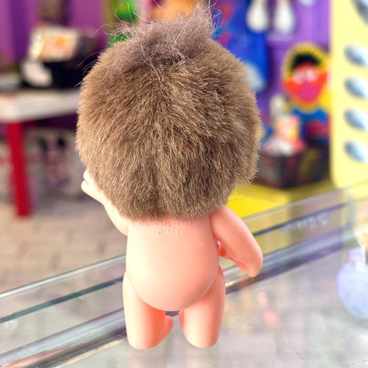 Monchhichi Naked Figure Doll 10 cm (Sekiguchi, 80s) - PopCultGang