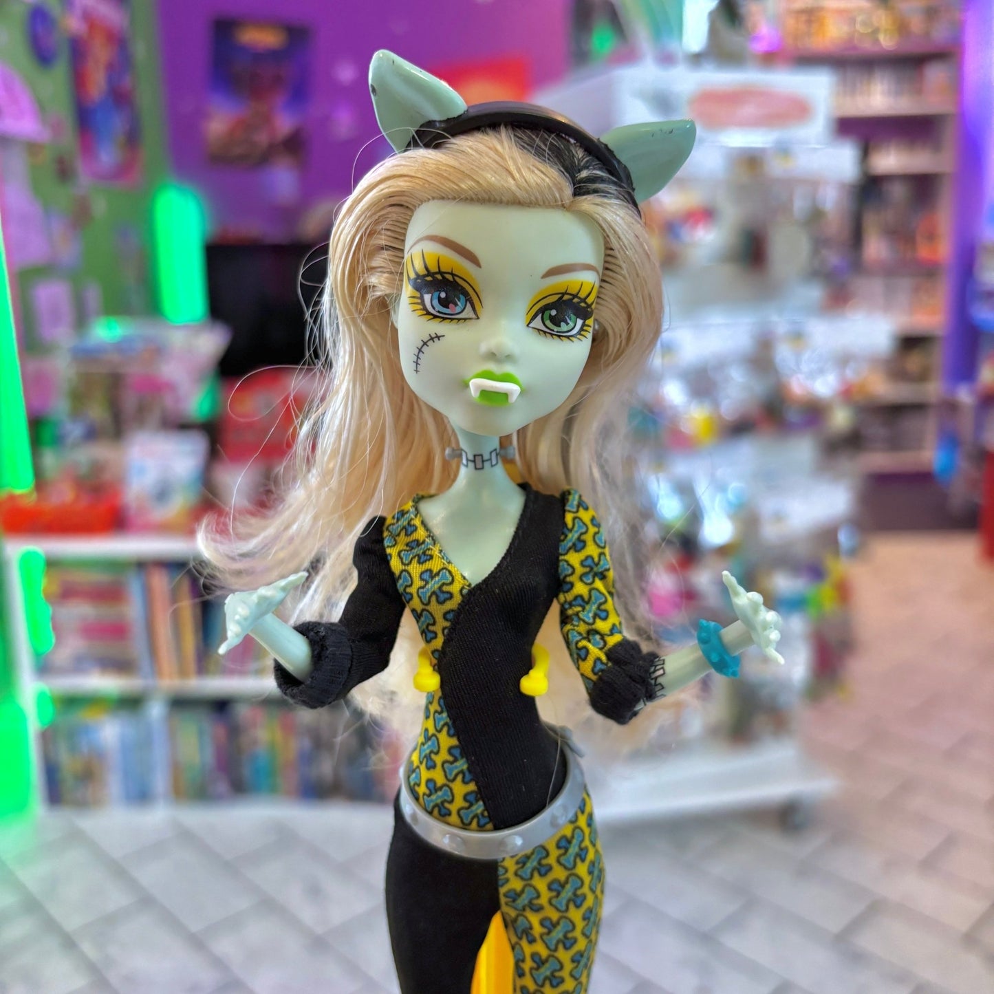 Monster High: Frankie Stein Fashion Doll - Freaky Fusions (Mattel, 2014) - PopCultGang